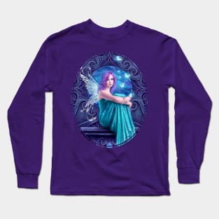 Astraea Fairy with Butterflies Long Sleeve T-Shirt